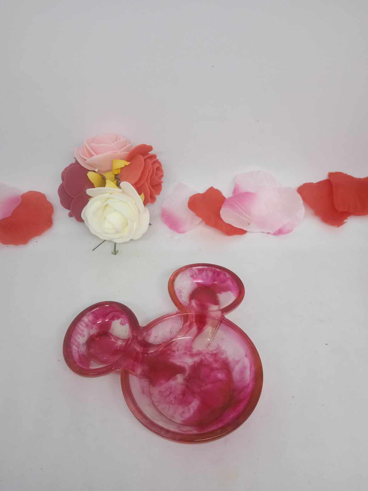 bougeoir mickey rose