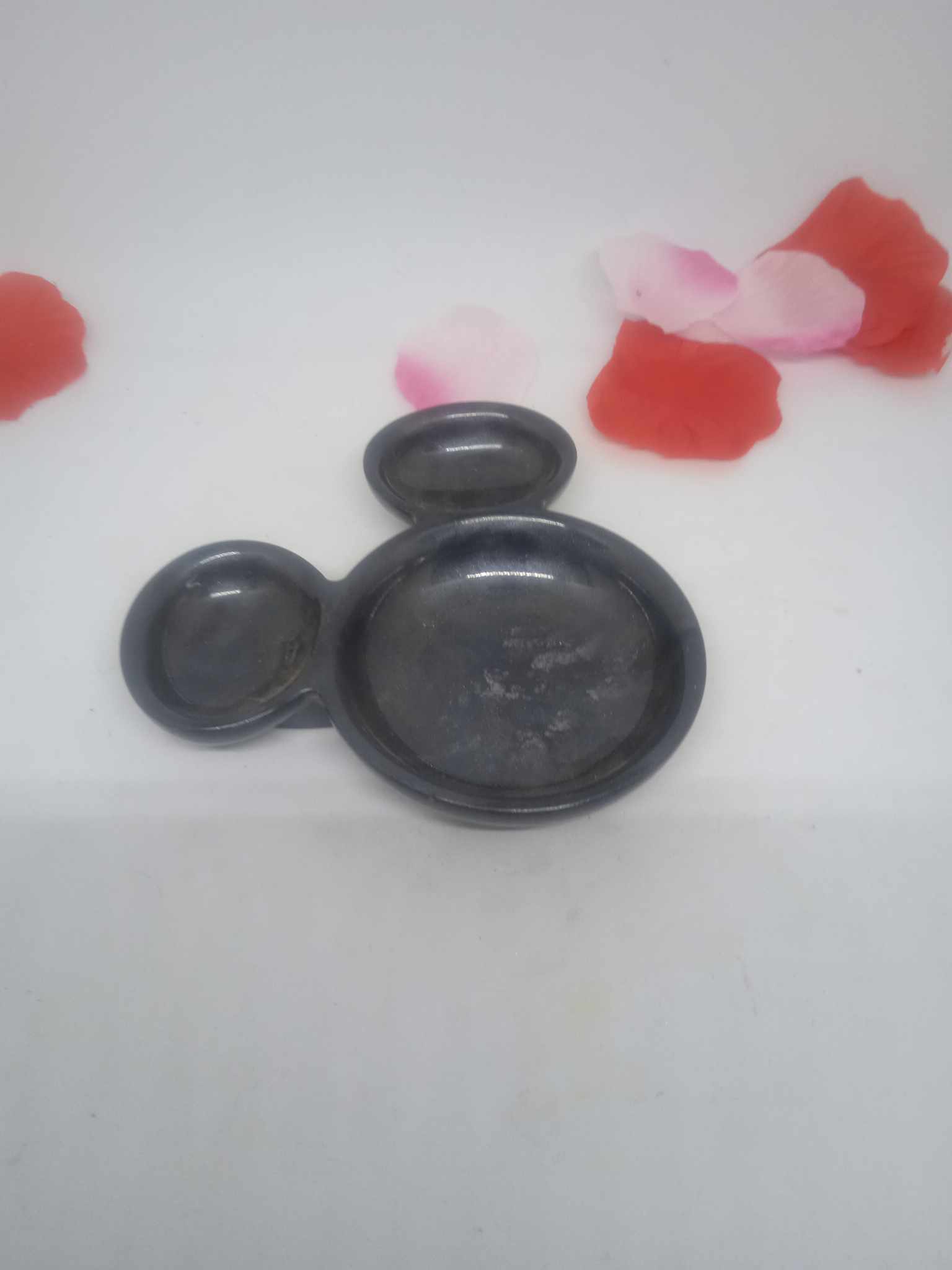 bougeoir mickey gris